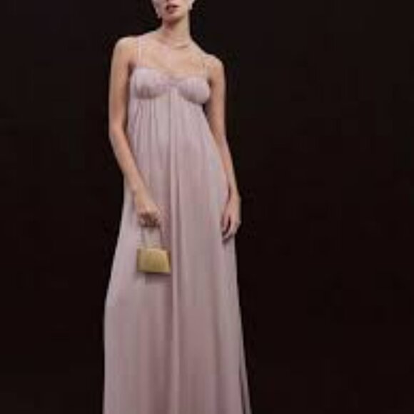 Reformation Cebba Dress - Pink/ Dusty Rose - Picture 3 of 7